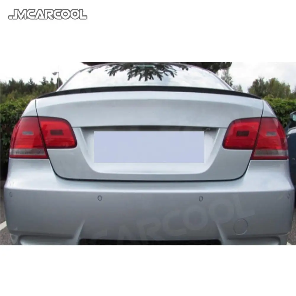 Высокое качество углеродное волокно задний спойлер крыло автомобиля украшение