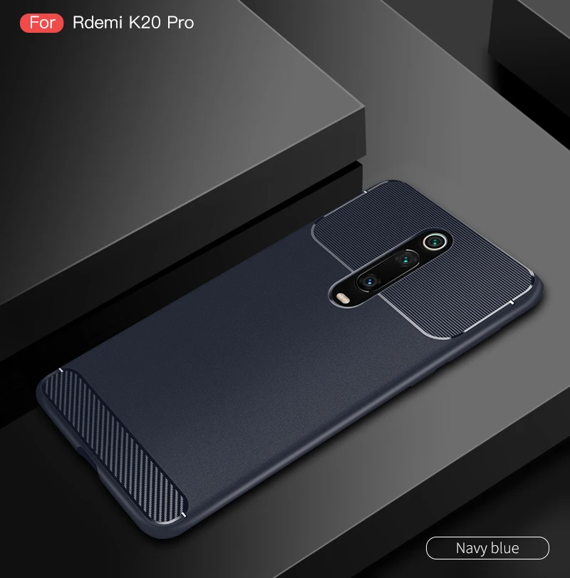 For Xiaomi 9T Pro phone case luxury armor business soft shell for Redmi 6A 7A 8A Pro GO K20 NOTE 7 8 pro can wireless charging