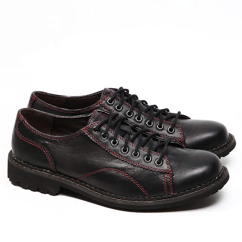 

Мужские туфли, повседневные мужские кожаные туфли, мужские туфли из натуральной кожи на шнуровке, мужские британские универсальные кожаные...