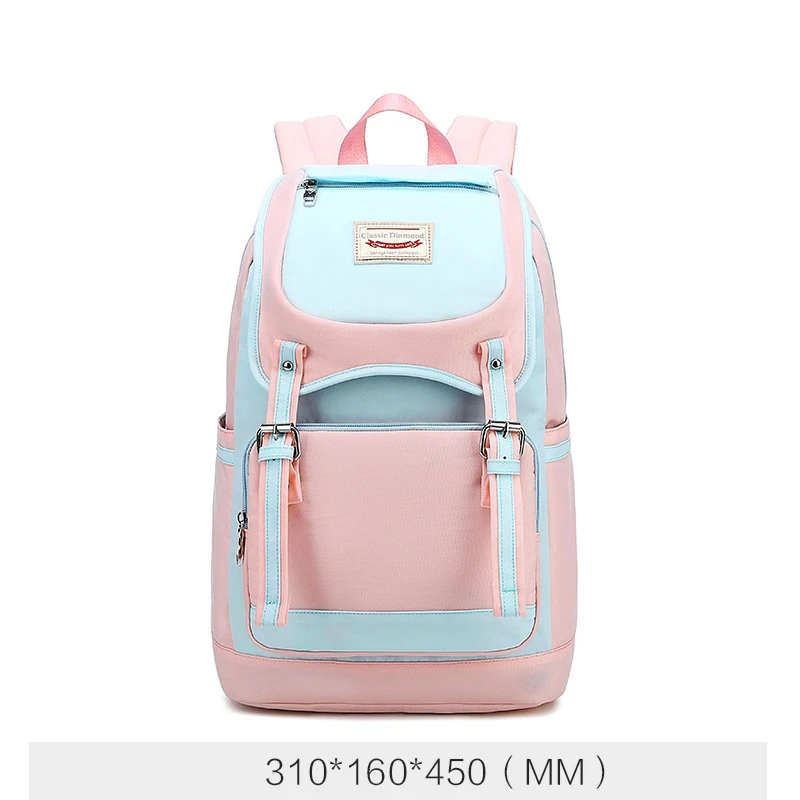 Женский многофункциональный рюкзак с пончиком карамельных цветов дорожный