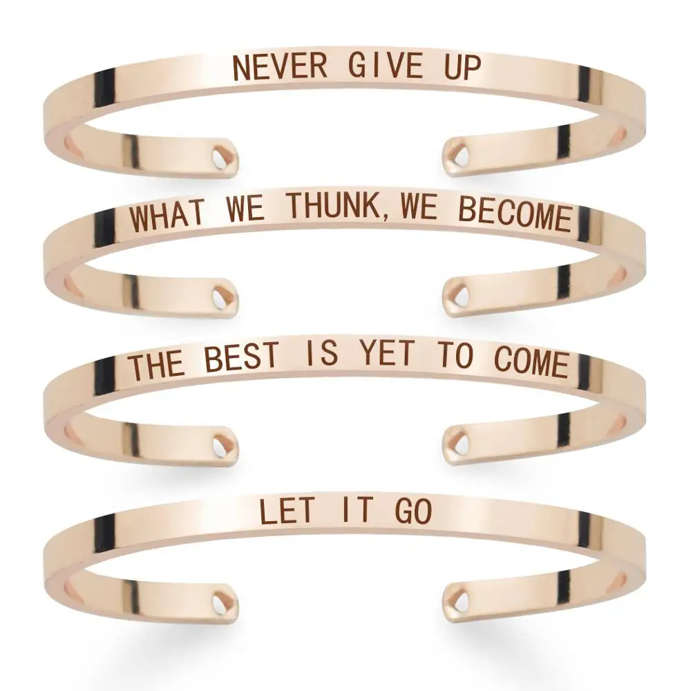 Браслет с гравировкой KEEP CALM браслет надписью из металла и браслеты шармом