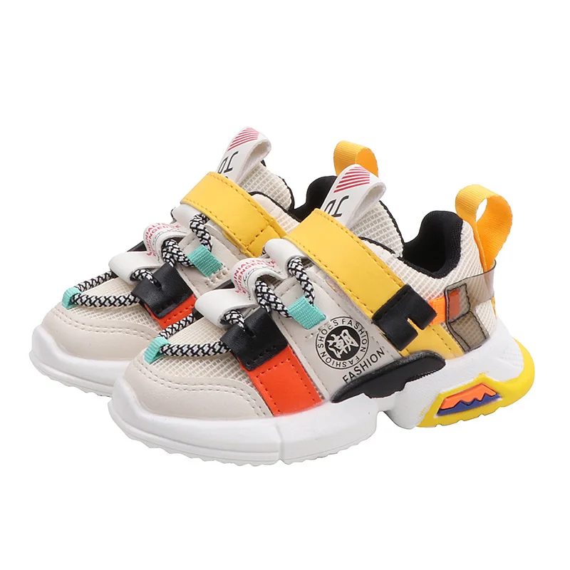 2020 Fashion Children Baby Girls Boys Running Casual Shoes Soft Sole Mesh Sports Run Sneakers Sport For Kids New | Детская одежда и