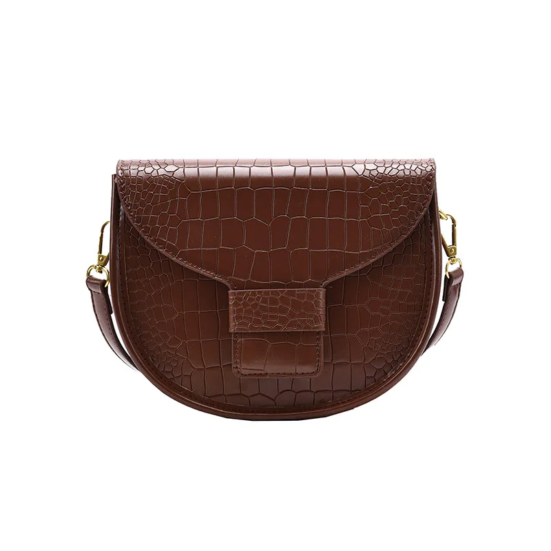 

Fashion bag 2021 new net red saddle bag fashion messenger bag shoulder bag
