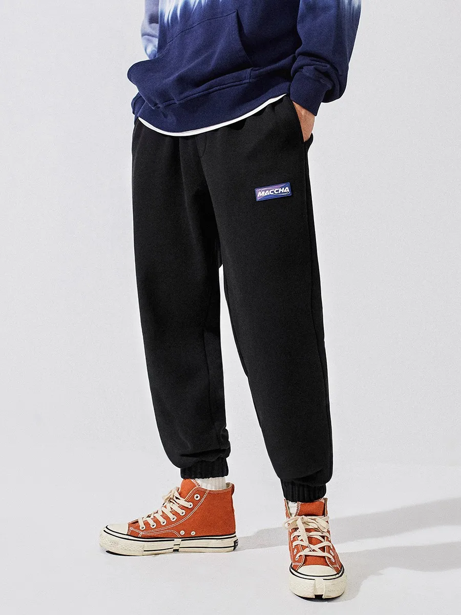 

2021 summer fashion men's loose black sportswear men's casual pants