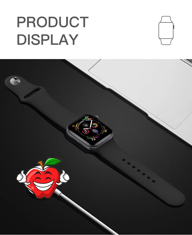 Зарядное устройство для Apple Watch быстрая Беспроводная зарядка для i Watch Series 1 2 3 4 USB Магнитная Беспроводная зарядка 3,3 футов/1 метр Кабель