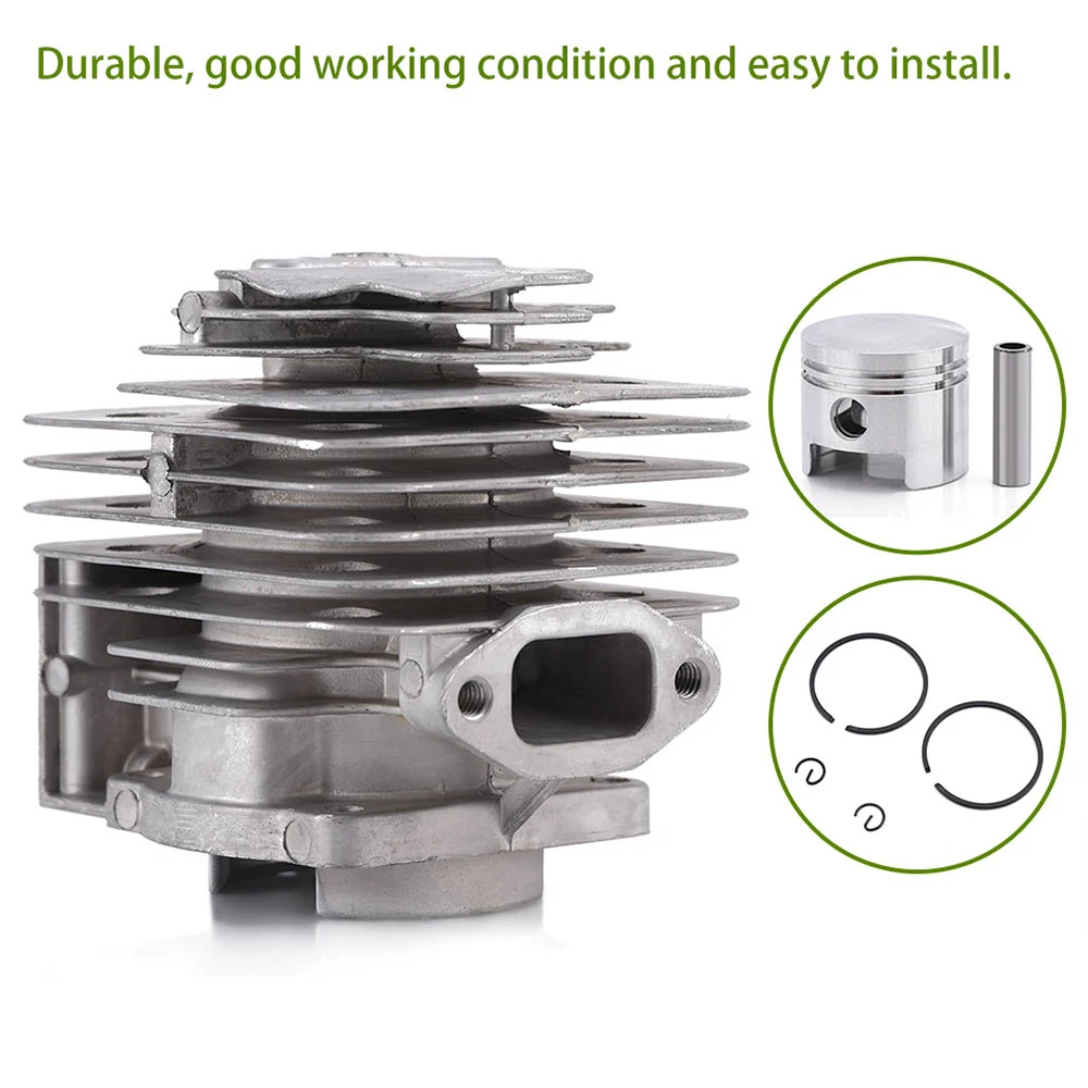 

Grass Cutter Set Cylinder 44MM Ring System Piston Pin Circlip Assy Mower Accessories Kit For MITSUBISHI TL52 BG520 Brush Cutter
