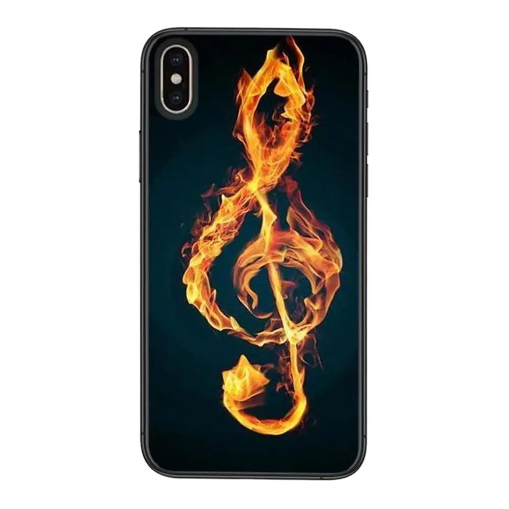 Мягкий чехол для телефона из ТПУ с музыкальной гитарой Dj Xiaomi Redmi 9 8 7 K40 9A 9C Pro Plus Nfc K30