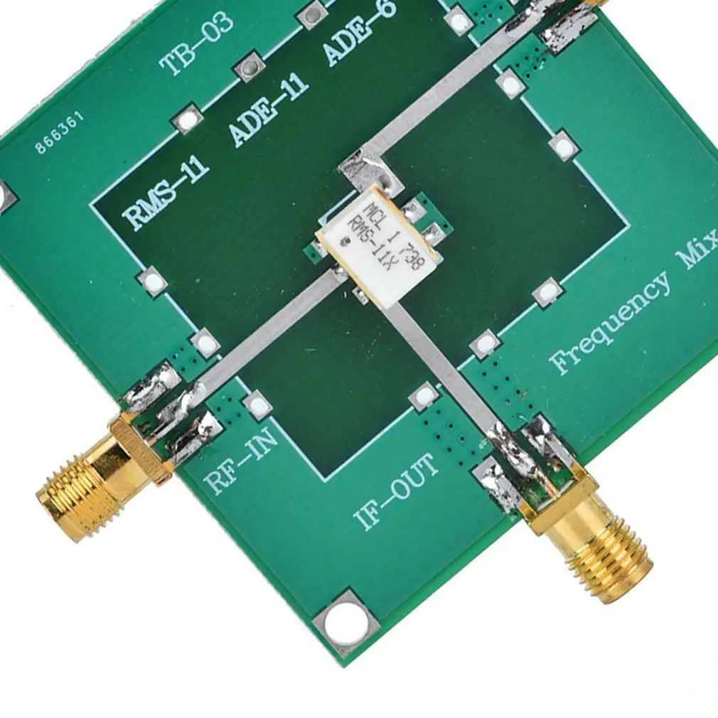 

RMS-11 5-1900MHz RF Radio Frequency Up And Down Frequency Conversion Passive Mixer Module Green color