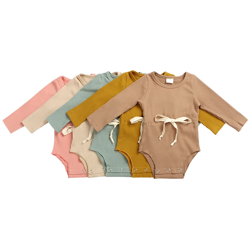 

Kaiya Angel Baby Girl Clothes Long Sleeve Rib Bodysuit Winter Coveralls For Newborns Romper Bebe Toddler Costume 3pcs Wholsale
