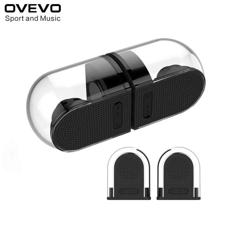 Беспроводная стереоколонка OVEVO D18 Bluetooth 4 2 Hi-Fi магнитная TWS-Колонка | Электроника