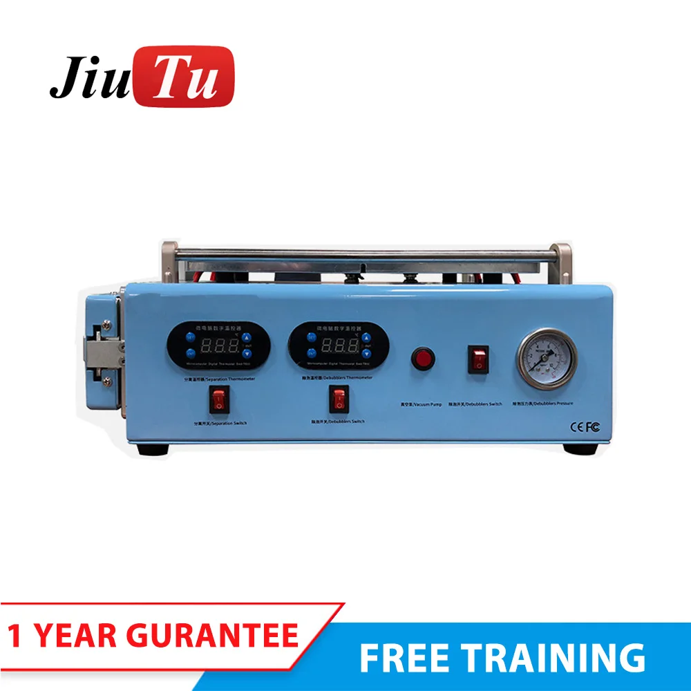 7 дюймов 2 в 1 Мини Вакуумный насос ЖК стекло сепаратор + ОСА автоклав Debubble машина