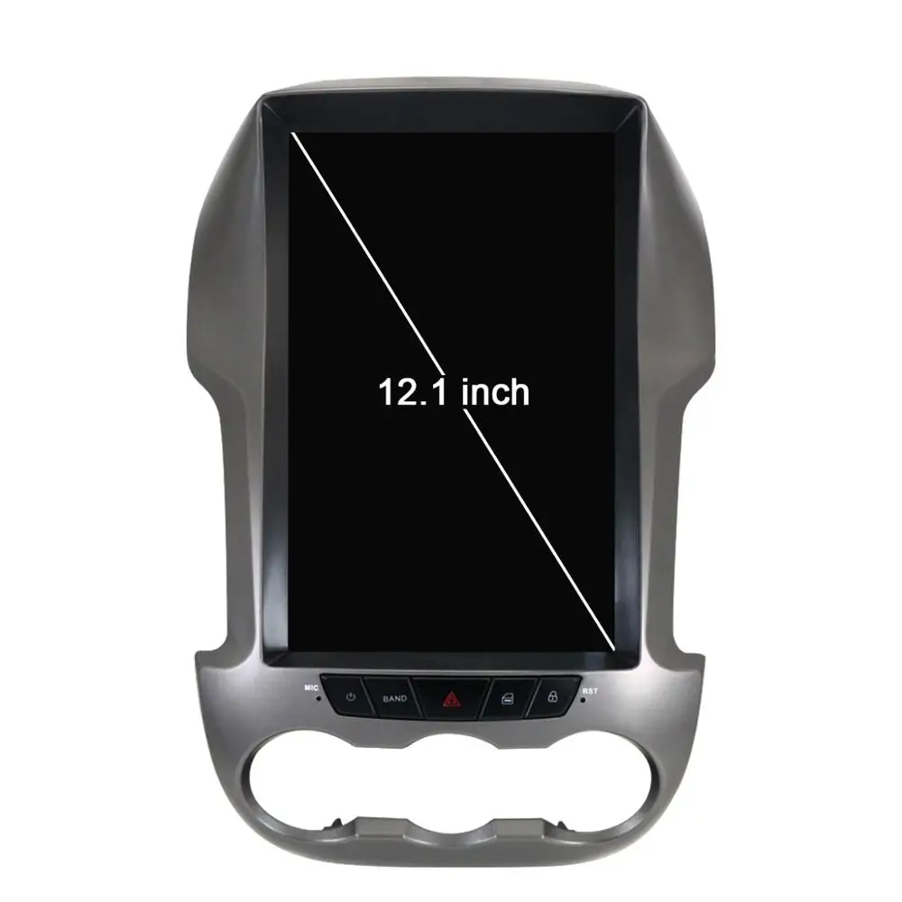 Автомобильный мультимедийный плеер Aotsr Tesla вертикальный экран 12 1 дюйма Android 8 DVD GPS