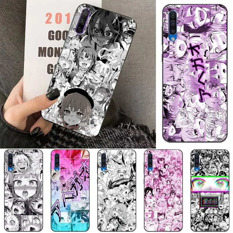 

Ahegao Manga Girl Phone Case For Xiaomi Mi 11 10 A2 A2lite A1 9 9SE 8Lite 8explorer F1 Poco M3 X3 Pro Fundas Cove