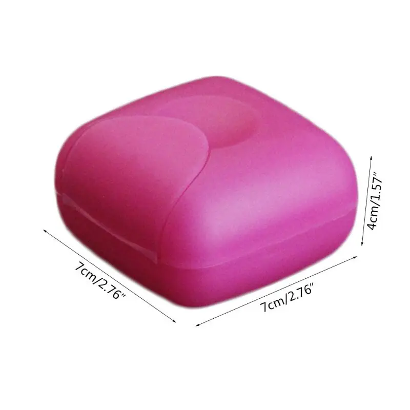Пластиковая женская коробка для хранения тампонов портативный держатель мыла