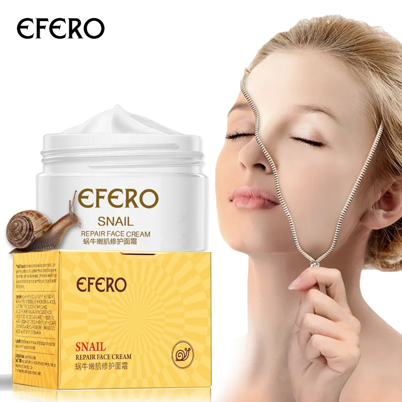 

Snail Face Cream Collagen Anti-Wrinkle Whitening Facial Cream Hyaluronic Acid Moisturizing Anti-aging Nourishing Serum Skin Care