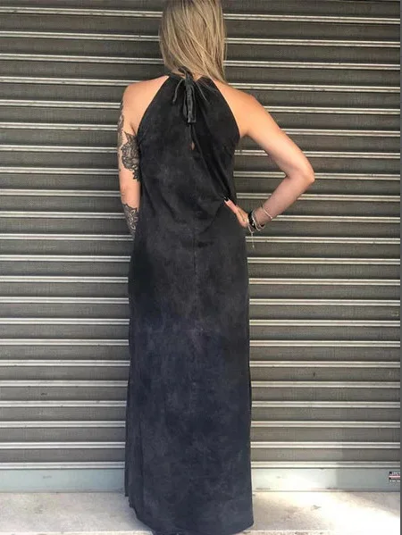 

2020 Summer Dress Women Casual Punk Loose Short Sleeve Skull Print Female Dress Streetwear Side High Split Flower Female Vestido