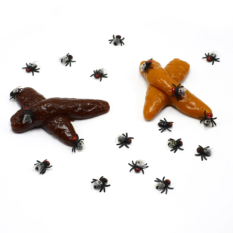 Новинка тукан мухи тараканы кляп подарок Реалистичная таракана какаш