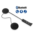Наушники для мотоциклетного шлема, беспроводные наушники Bluetooth 4,0, гарнитура громкой связи, стерео музыкальный динамик, автоматический вызов