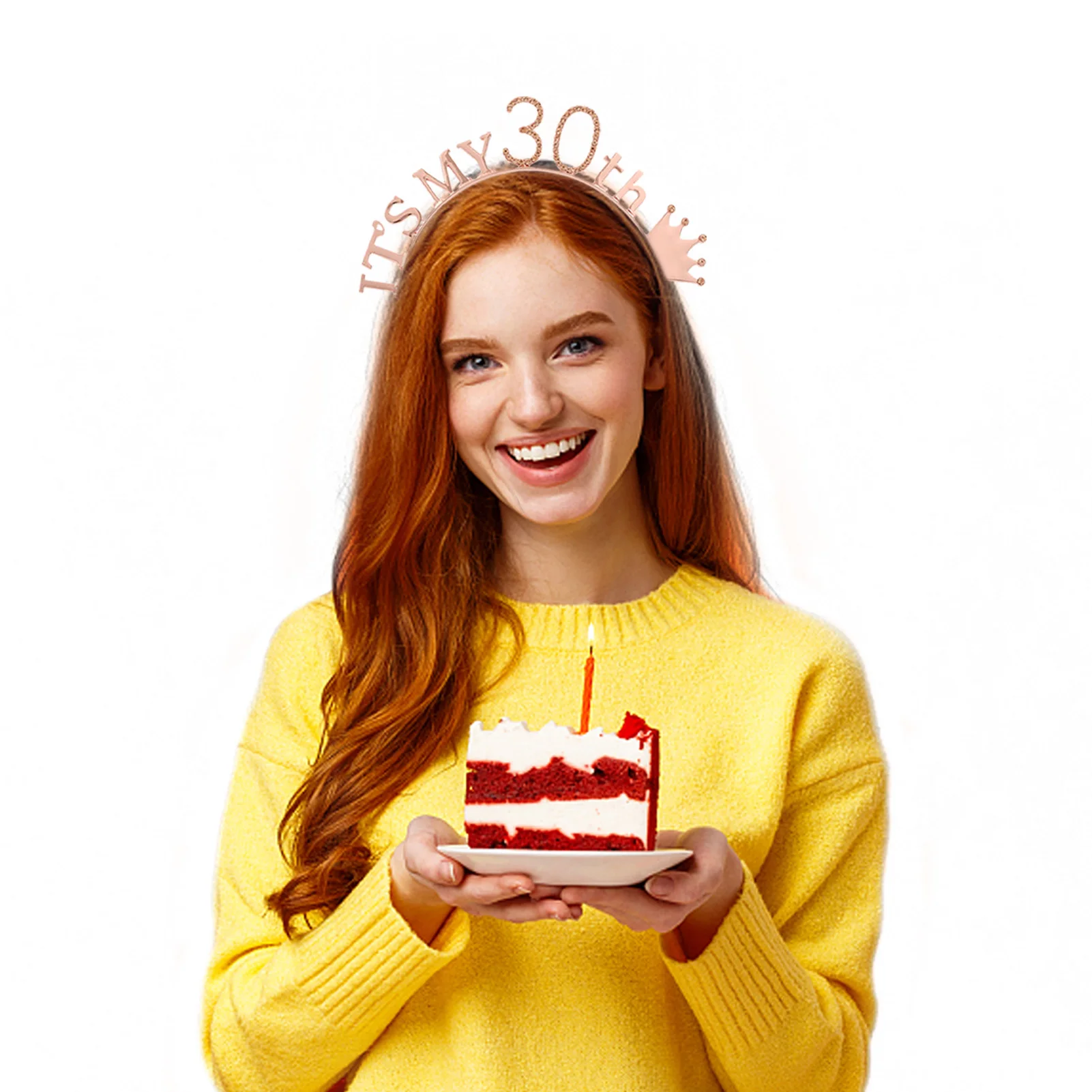 

Birthday Crown Metal Headband With Number Letter Hair Hoop Party Crown Supplies Simple Sweet Girls Hair Headband Hair Accessory