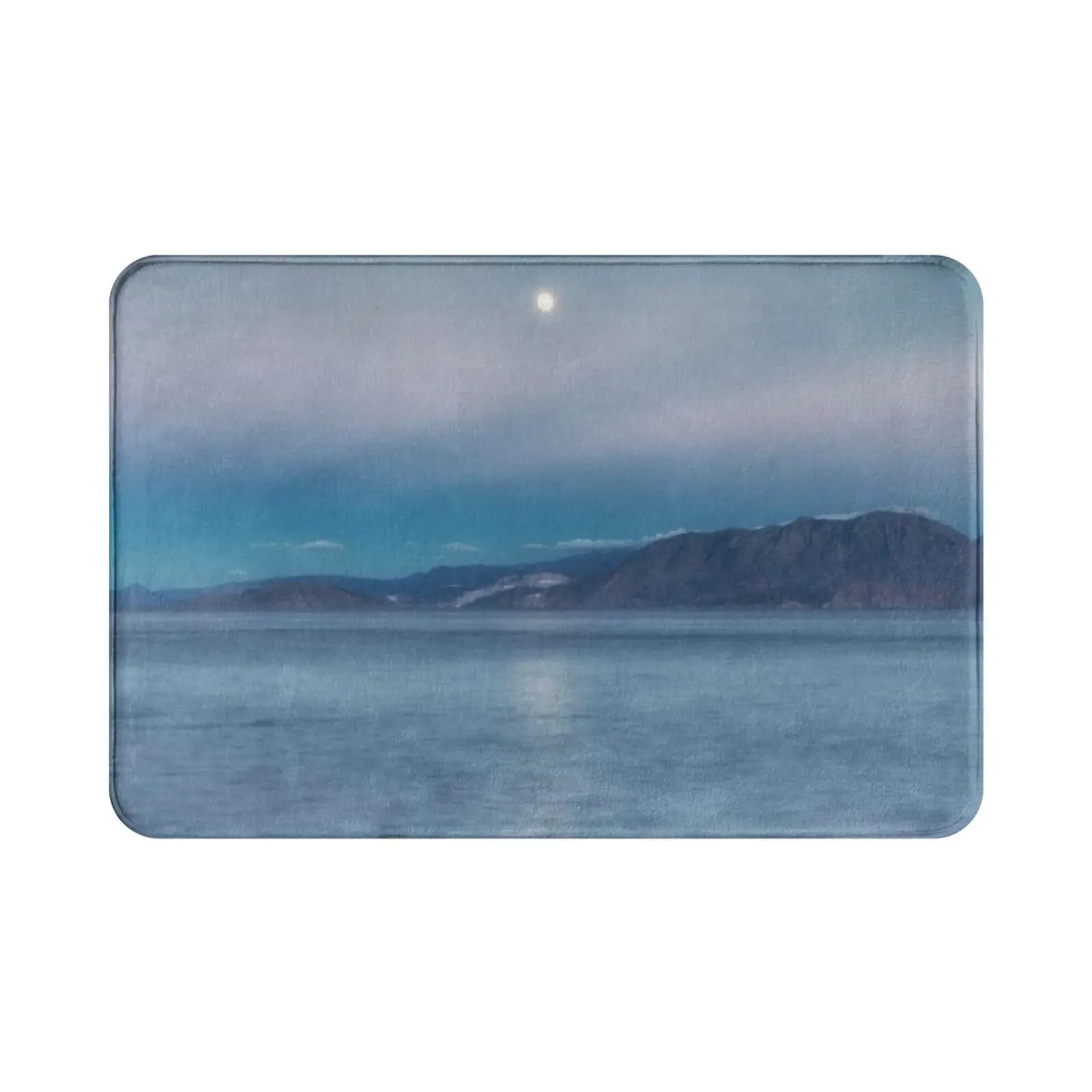 Коврик Moonlight Over Mirabello Bay коврик мягкий подушка Kasiadesign kitroplврация Agios Николай крет