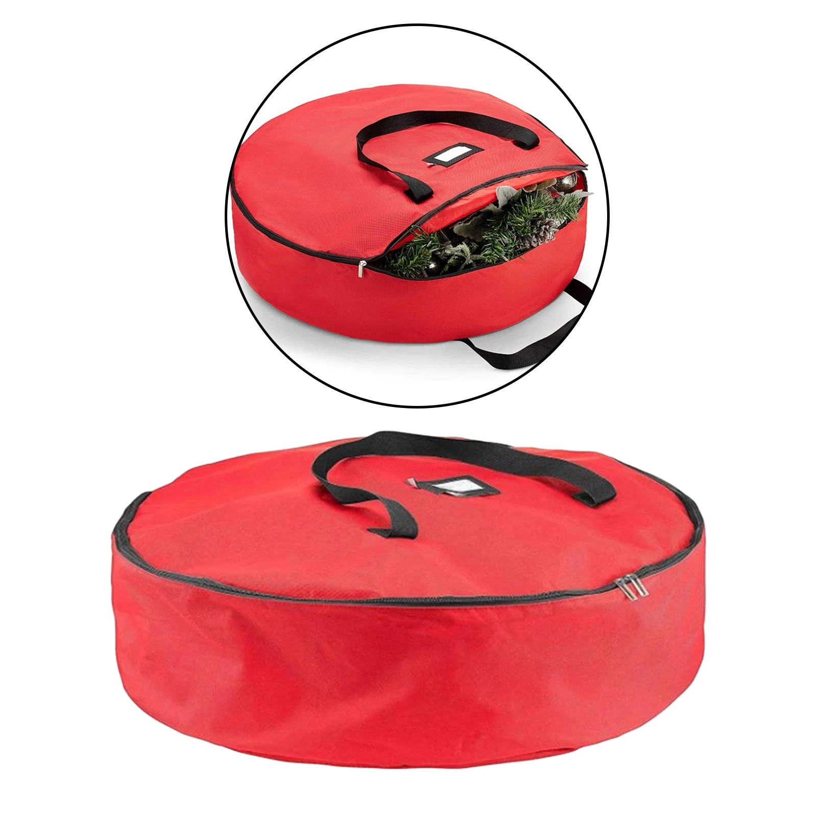 

Christmas Wreath Storage Bag - Xmas Large Wreath Container, Durable