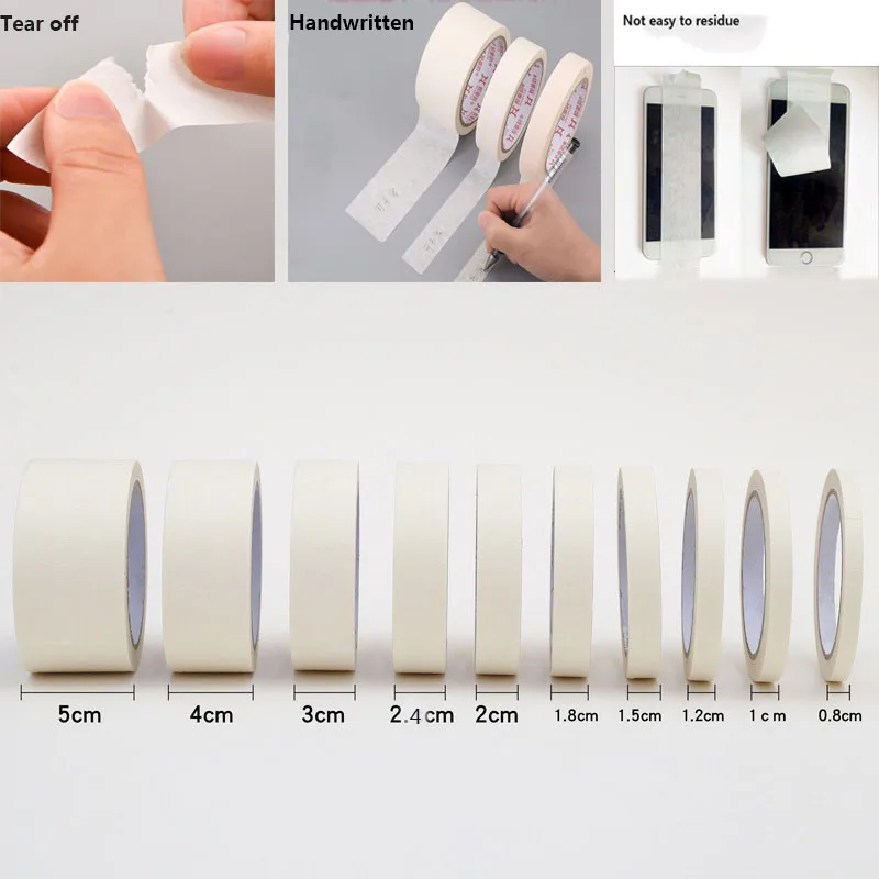 Маскировочная лента белого цвета самоклеящаяся для защиты автомобиля от воды 20