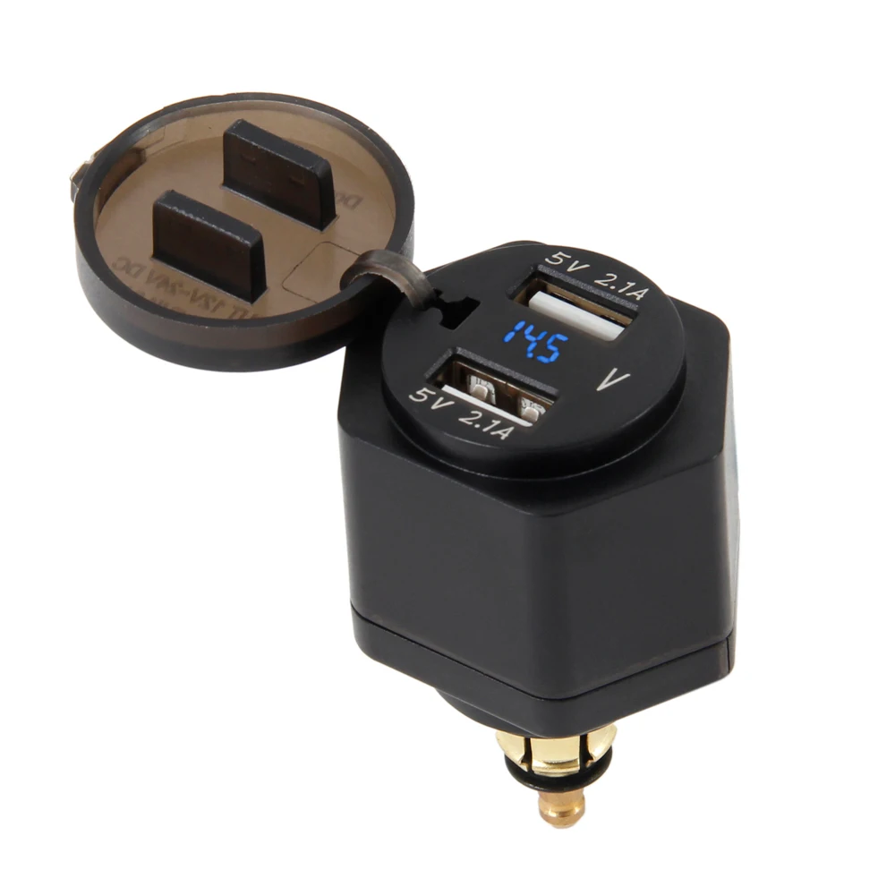 

USB Port Charger Adapter Digital Display Plug for BMW F800GS F650GS F700GS R1200GS R1200RT F650 F700 F800 GS R 1200 GS/RT ADV