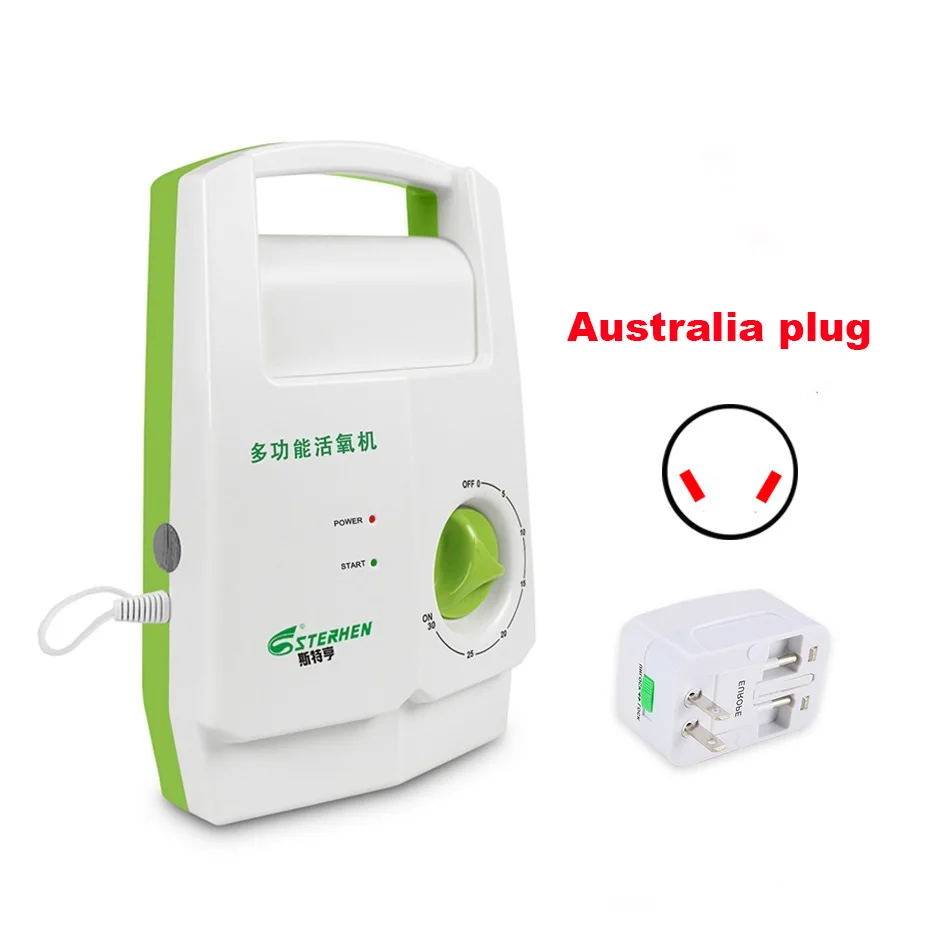 Australia plug Sterhen 220V 400mg генератор озона очиститель воздуха водный Пищевой Стерилизатор овощная мойка для фруктов дезодорирующая бытовая техника - Цвет: Australia plug