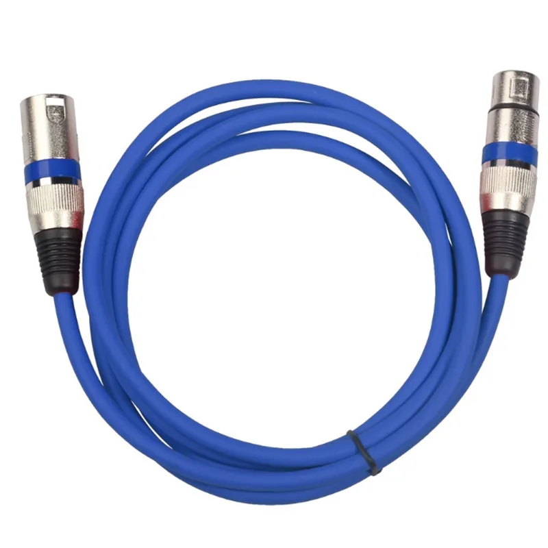 Кабель XLR 3-контактный штекер-гнездо аудиокабель Canon экранированный 1 шт. для