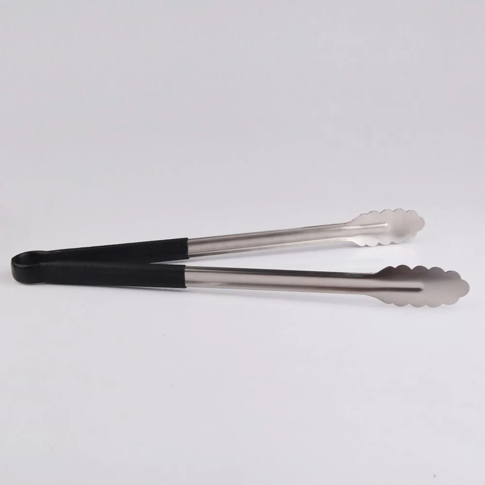 

Kitchen Non Stick Stainless Steel Barbecue Salad BBQ Bread Food Cooking Serving Grilling Tongs