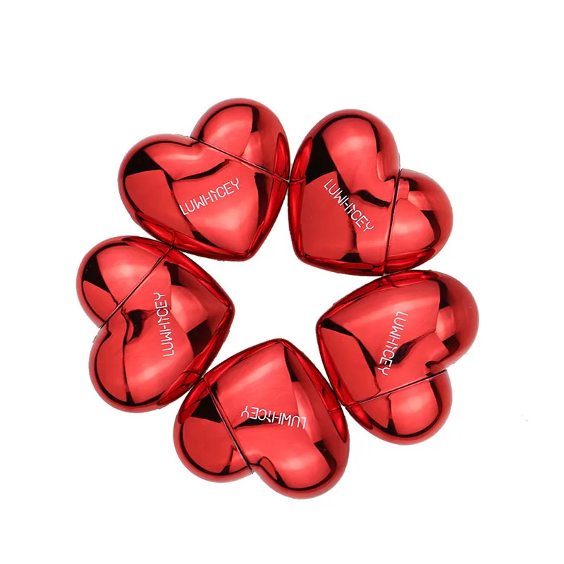 Матовая губная помада LUWHICEY для макияжа 5 цветов стойкая жидкая Красная макияж