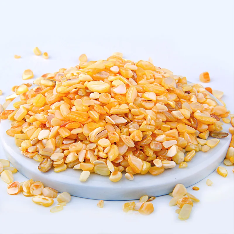 Shell Beads Разноцветные Бусины 3-5 мм, 20 г, 50 г, 100 г, смешанный природный гравий, кристалл, бисер, неправильный энергетический драгоценный камень, бусины для рыбного бака, бонсай, украшение - Цвет: Shell Beads