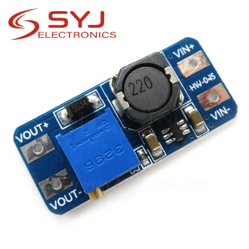 Штатив MT3608 регулируемый Повышающий Модуль 2 А а с USB в 24 до 5 В 9 12 28 модель