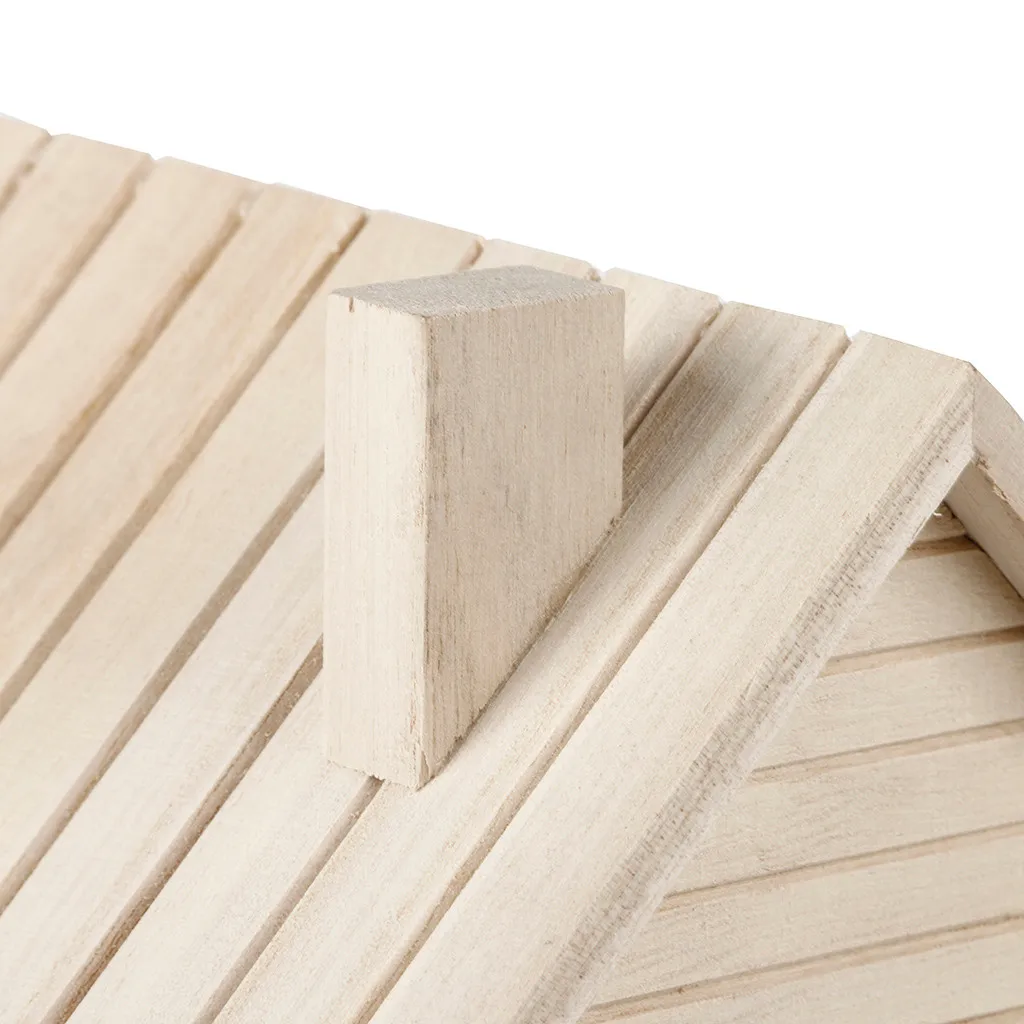 Новый деревянный дом птица скворечник подвесной гнезда для дома и сада украшения