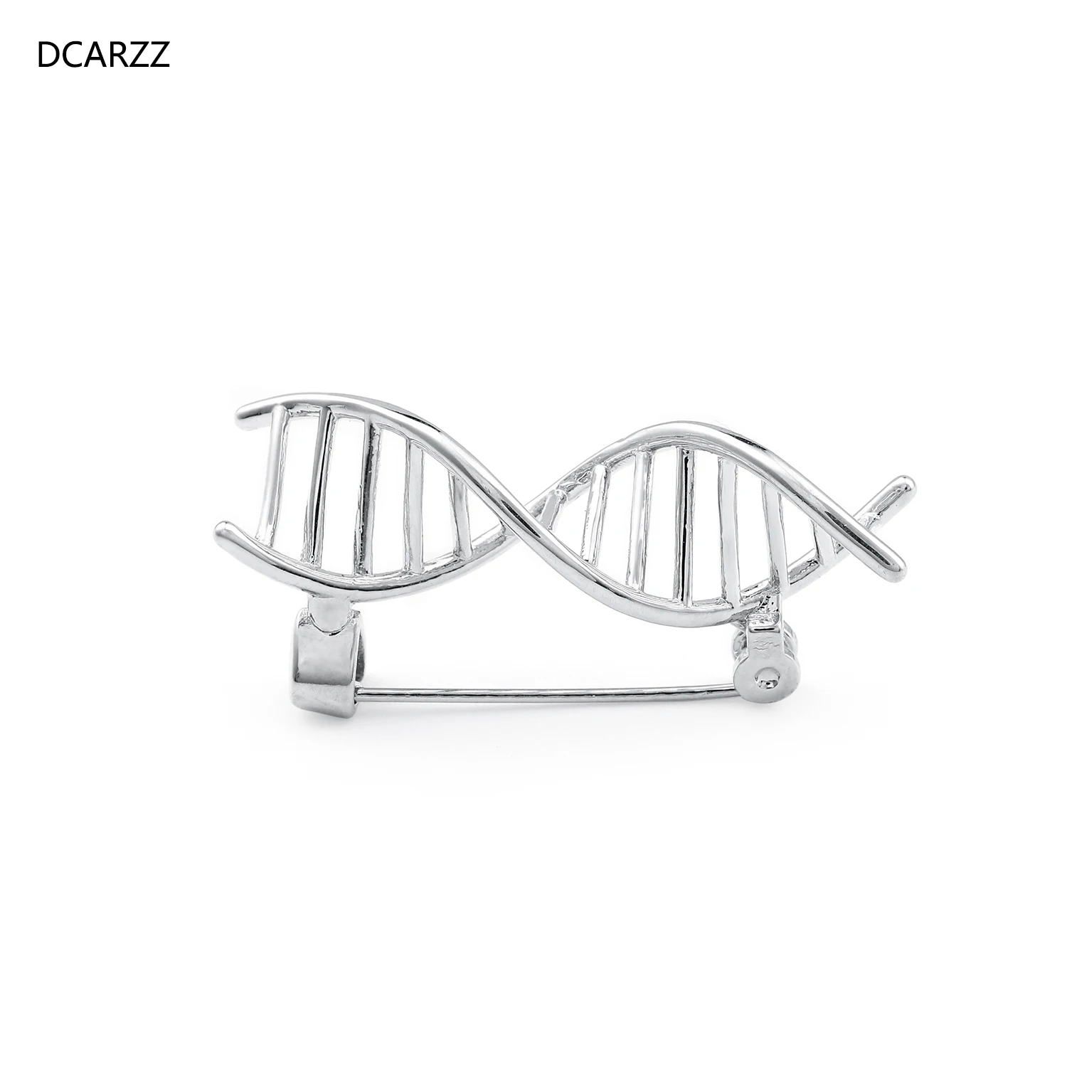 DCARZZ брошь в форме ДНК булавка модные ювелирные изделия с покрытием