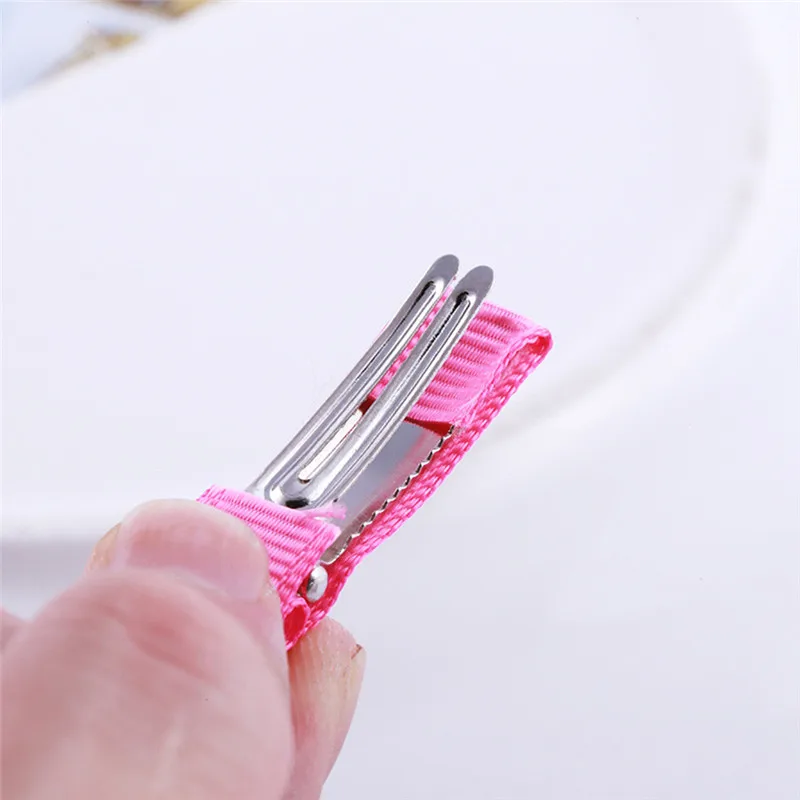 100 шт. лента в рубчик заколку для 4 5 см заколки волос шикарный аксессуар модная