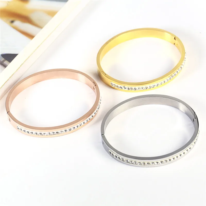 OUFEI ювелирные изделия из нержавеющей стали Женские аксессуары розовые золотые