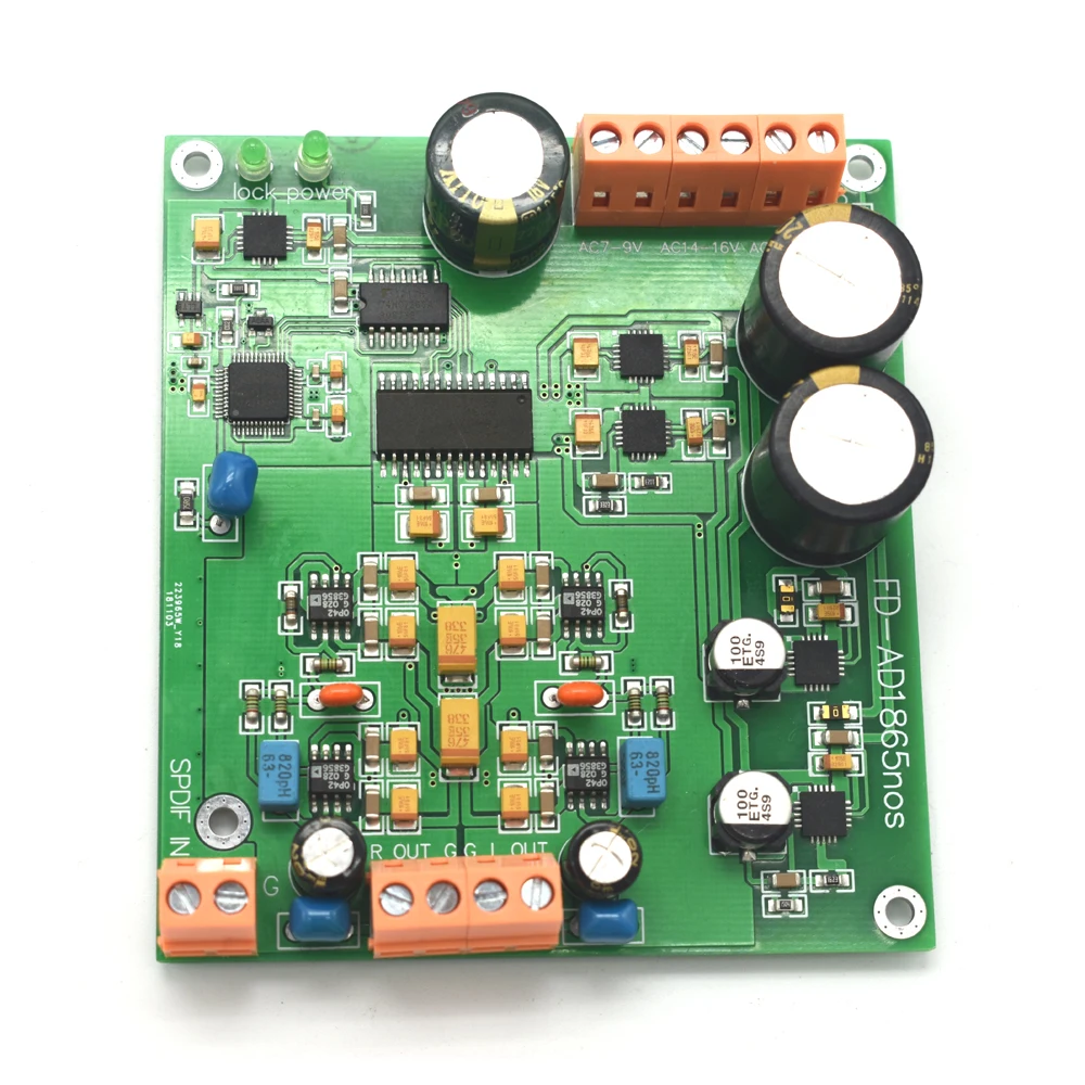 AD1865 dac r2r декодирование nos режим ak4118 поддержка 24 бит 192K