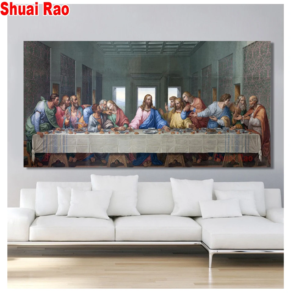 

The Last Supper 5d diy diamond painting full square/round mosaic cross stitch diamond embroidery for religion people gift