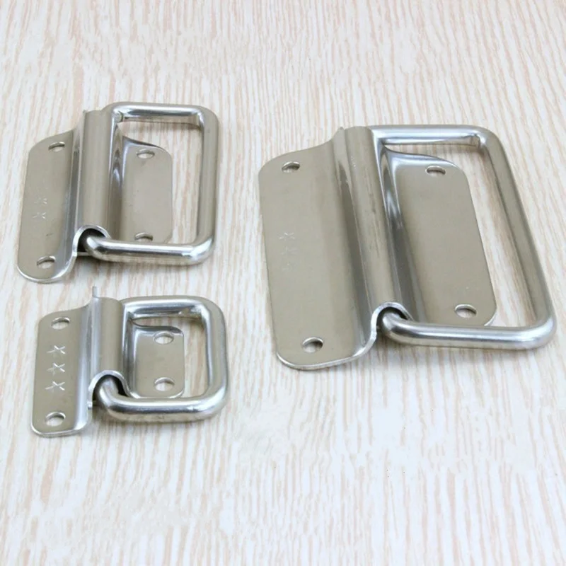 4 шт. складные ручки из нержавеющей стали чемодан с инструментами|drawer pulls knobs|pull