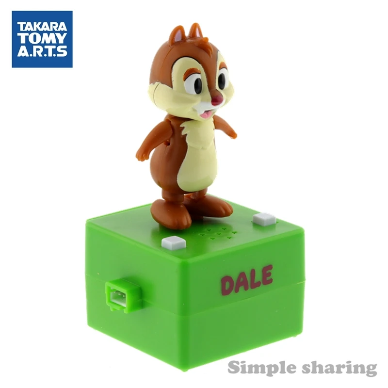 TAKARA TOMY Arts Popn Step Pixar фигурка Диснея Детские игрушки Аниме Детская кукла Дейл