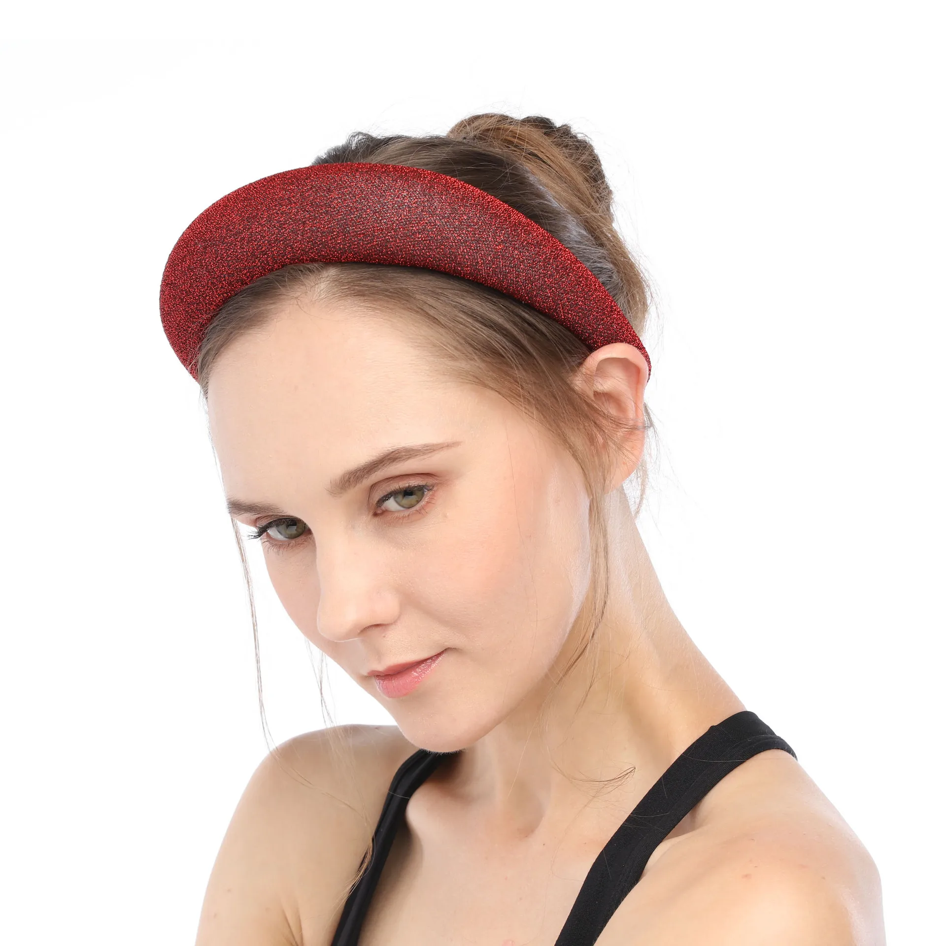 Шикарные блестящие женские повязки для волос в богемном стиле принцессы