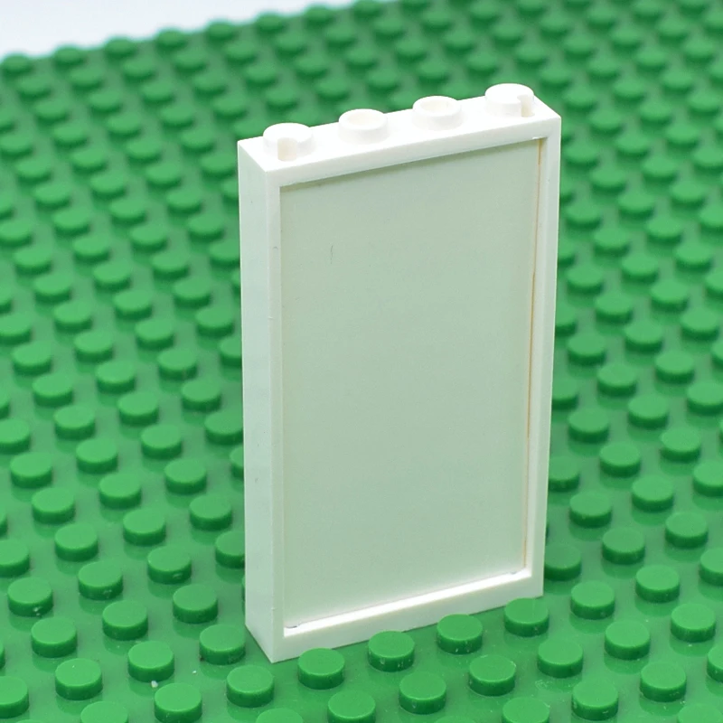 Конструктор STZHOU оконная дверь рама 1x4x6 строительные блоки MOC детали со стеклом