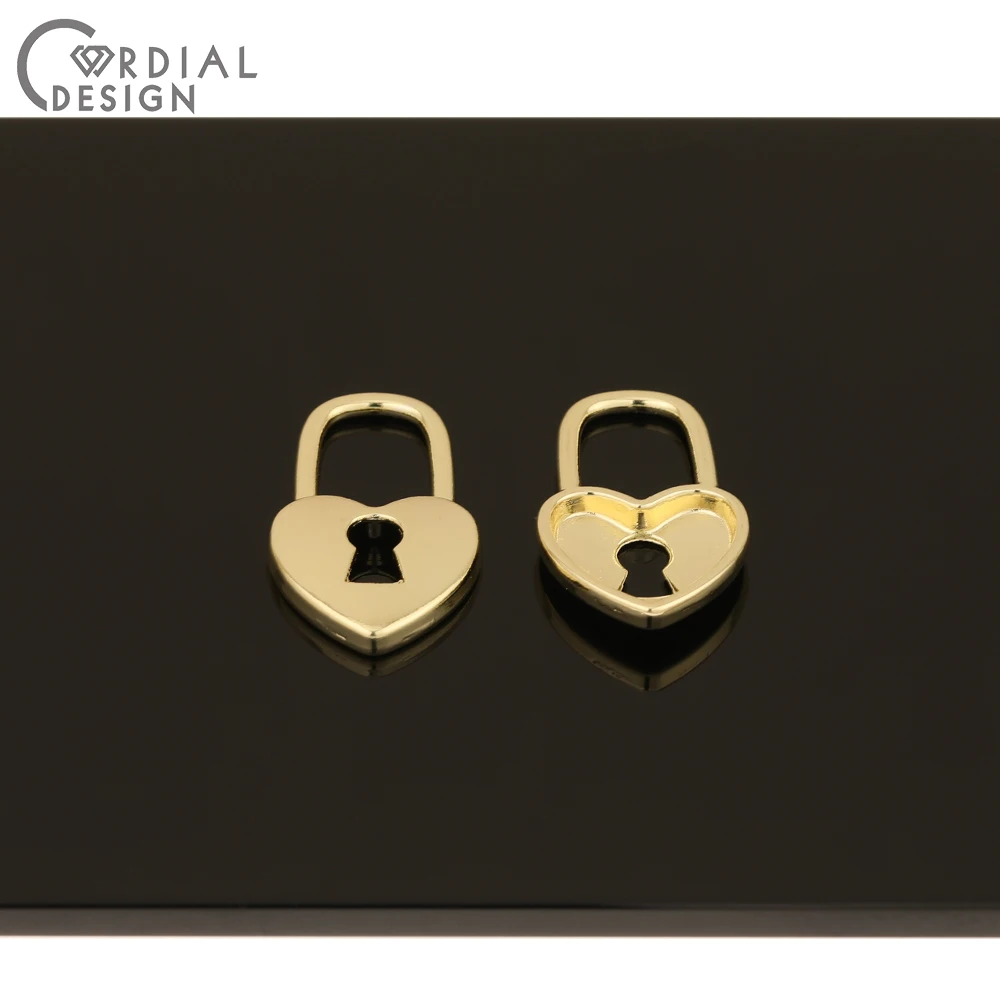 

Cordial Design 100Pcs 15*26MM Jewelry Accessories/Hand Made/Earring Pendant/Heart Shape/DIY Charms/Jewelry Findings & Components