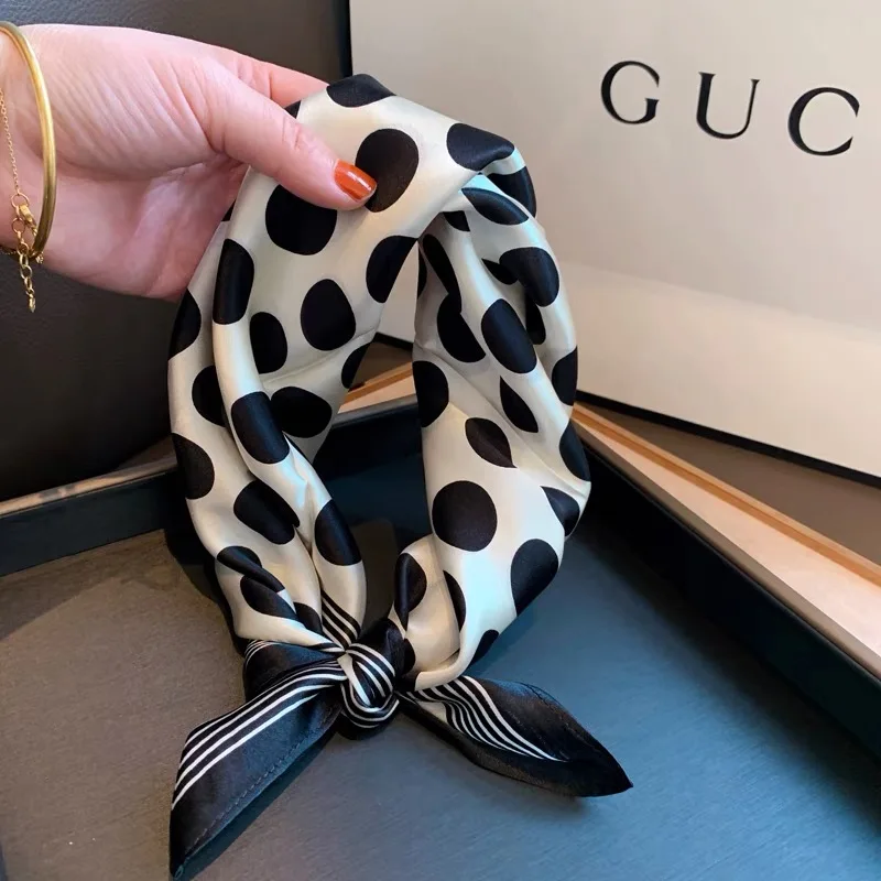 

2021 новый весенний женский шарф качественная шаль Шелковый модный шарф головной платок пляжный солнцезащитный мешок головной платок шарф 53 ...