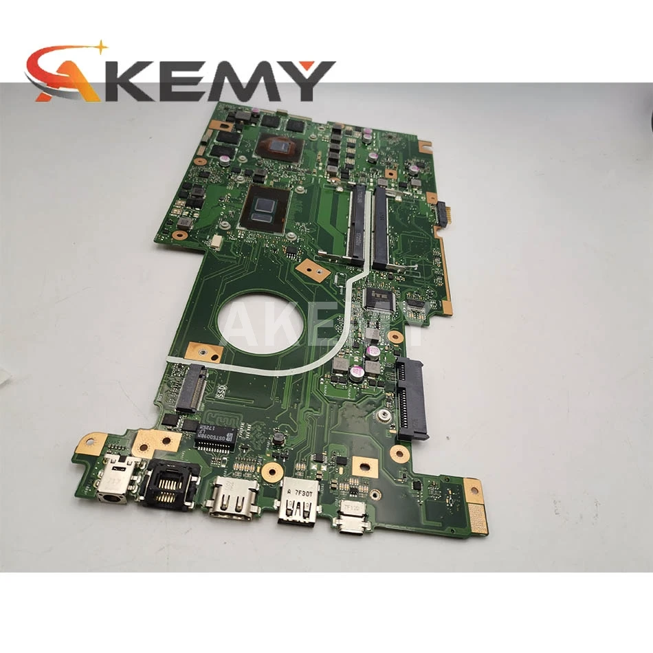 Verkaufen Akemy Original Für Asus X705UDR X705UD N705U X705 Laptop Motherboard Main Board I7-8550U (V4G) GPU 90NB0GV0-R00050