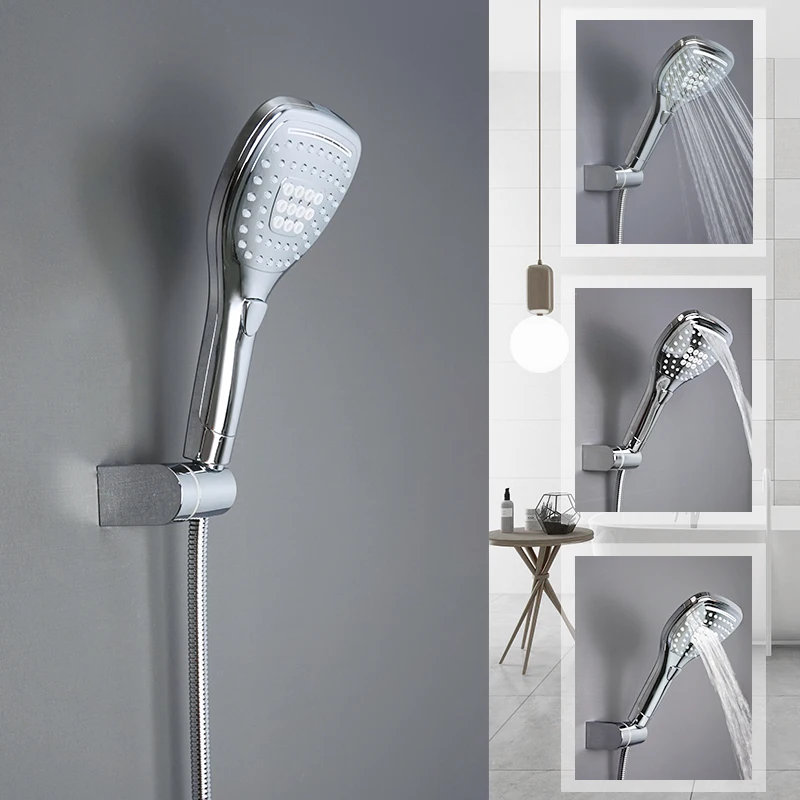 Ручная Лейка для душа Водопад с длиной 1 5 м душевая лейка из АБС-пластика Набор