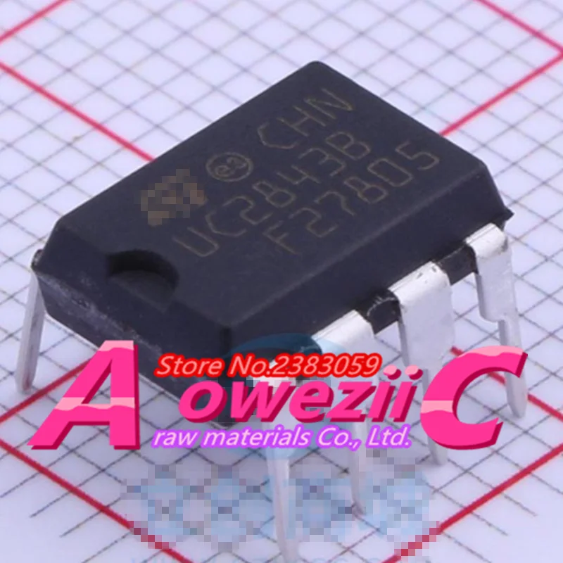 

Aoweziic 2021 + 100 новый импортный оригинальный UC2842BN UC2842B UC2843BN UC2843B UC2844BN UC2844B UC2845BN UC2845B DIP-8 чип питания