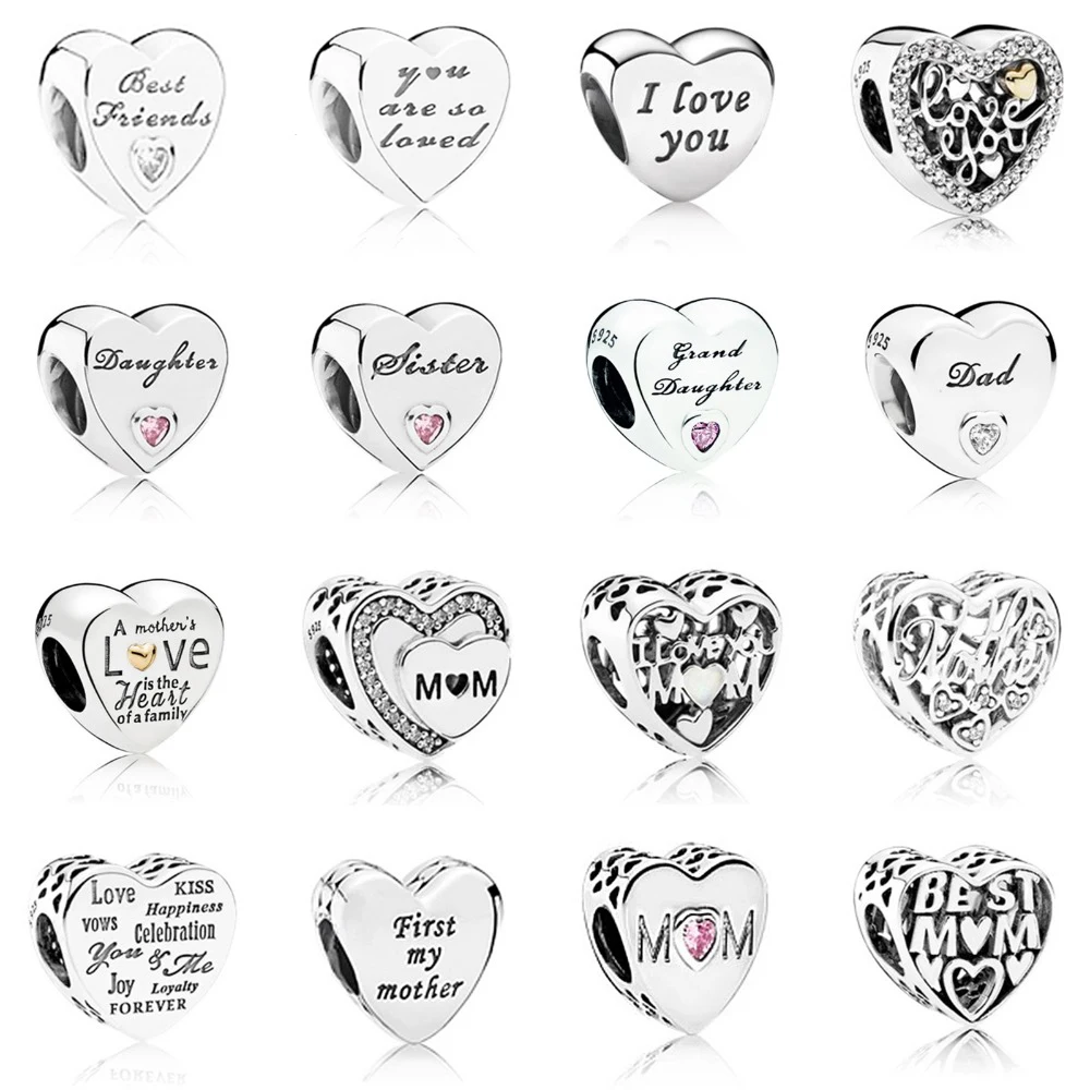 Новый оригинальный браслет из 100% серебра 925 пробы для Европы весенний женский