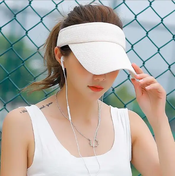 Fashion Men Women's Sun hat Girls Hat Beach Sunhat Sport Headband Classic Cap Adjustable Sports Visor Baseball | Аксессуары для